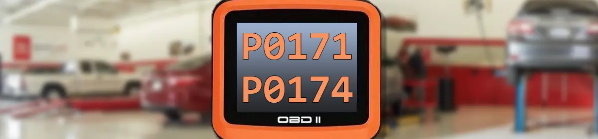 Toyota P0171, P0174 Código de Falla